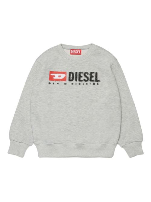 Felpa bambino Diesel grigio antracite DIESEL KIDS | J02483KYAZ3K963